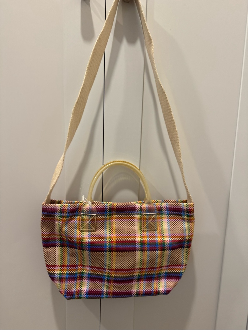 Madewell Colorful Basket Bag NWT